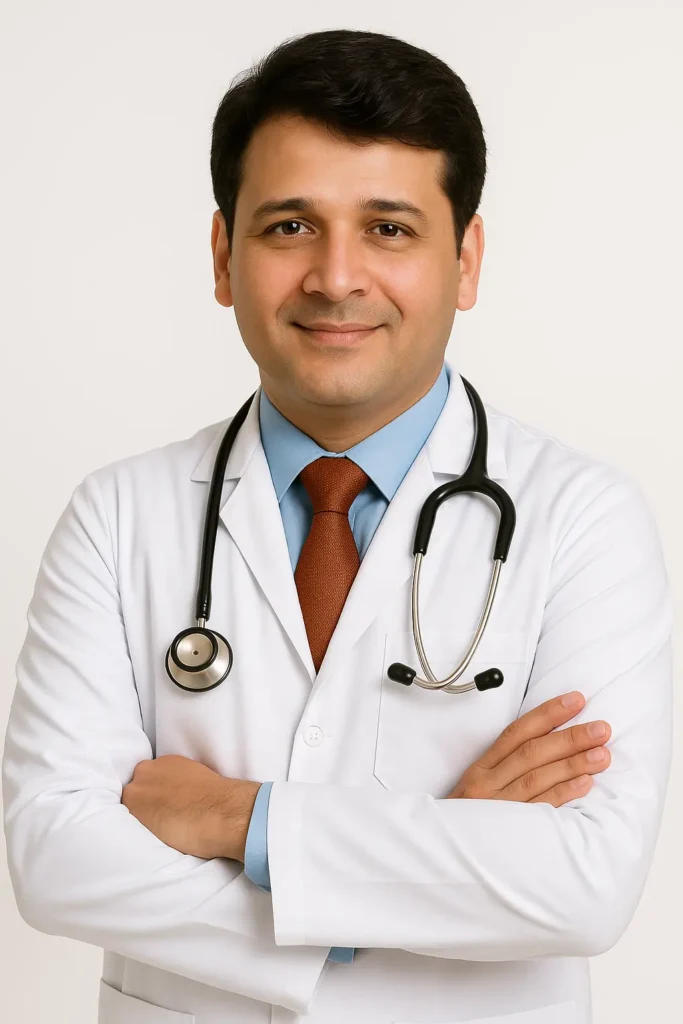 Dr. Ashutosh Thorat, prosthodontist in Kharadi Pune at Dentalist Clinic.