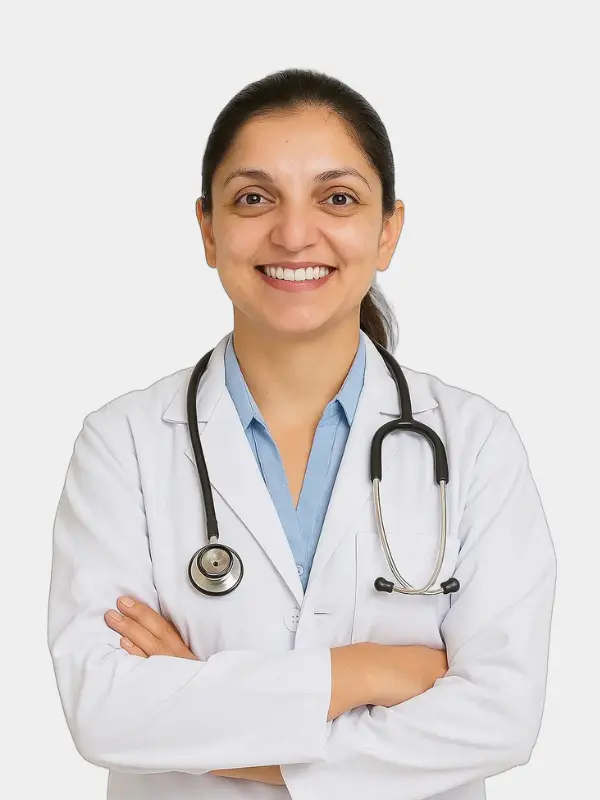 Dr. Richa Bansal, dentist in Pune at Dentalist Clinic Kharadi.